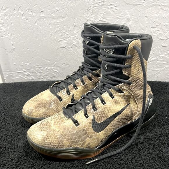 ?? NIKE KOBE 9 High EXT QS Basketball Shoes 716616 001 Men Size‎ 8 -GUC main image 12